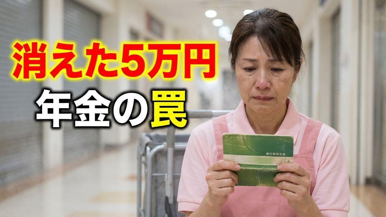 「月20万の年金」の嘘。66歳元女性部長が清掃員へ…消えた5万円の衝撃