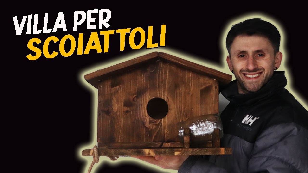 Ho COSTRUITO una CASA DI LUSSO per SCOIATTOLI