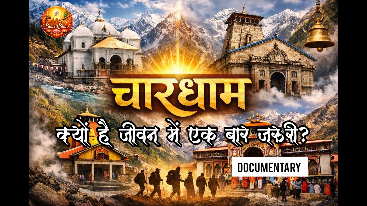 चारधाम की पवित्र कथा | जीवन बदल देने वाली यात्रा | क्यों है जीवन में एक बार जरुरी ?
