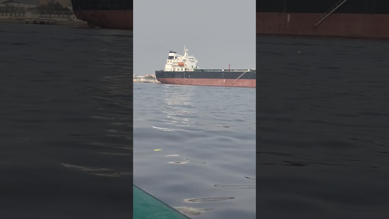 ATHINA OIL TANKER AND FMPC OIL TANKER SHIP KARACHI PORT TRUST PORT
