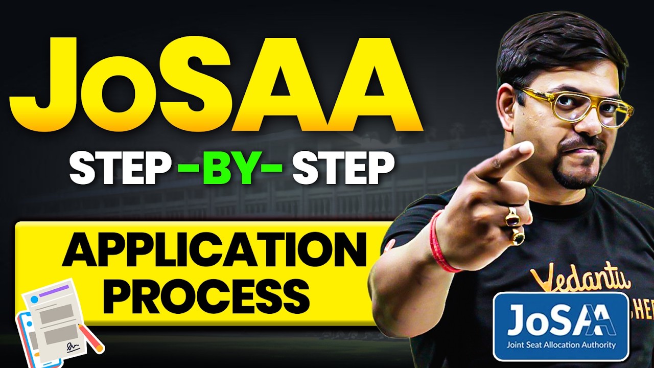 JoSAA Counselling 2026 : Step-by-Step Registration & Choice Filling Guide | JEE 2026 | Harsh Sir