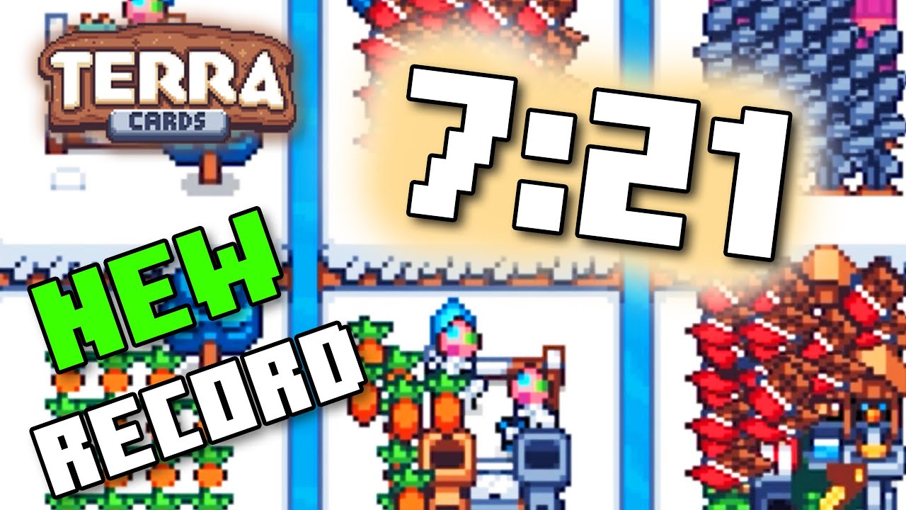 Can I BEAT TERRA CARDS in under 8 minutes? (Terra Cards Speedrun)