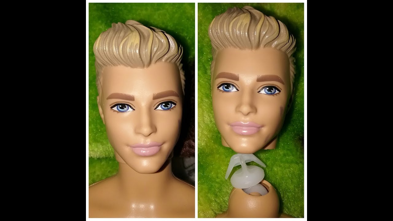 How to remove Ken doll heads for reroot or body swap