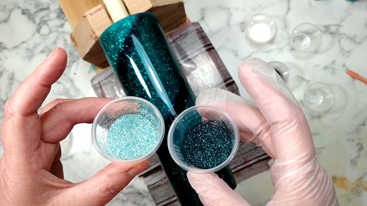 Glitter Swirl/Milky Way/ Philadelphia Colors/Easy Tumbler