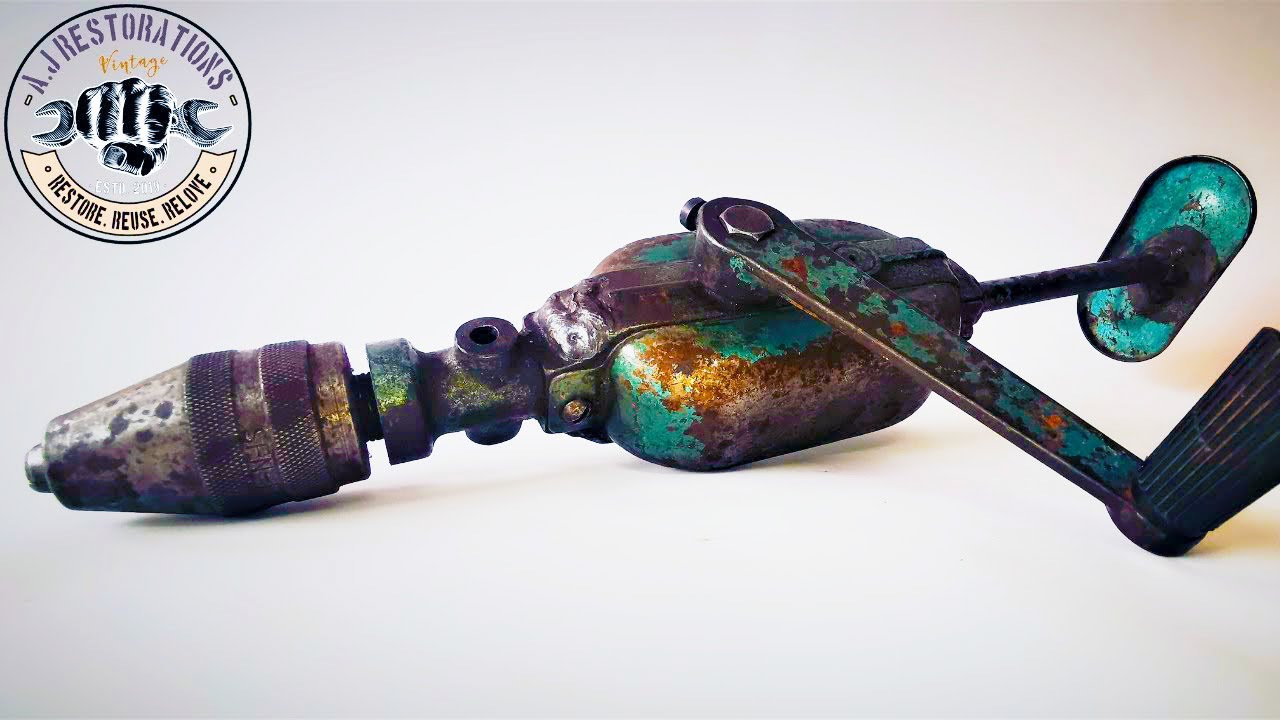 Vintage Hand Drill Restoration.