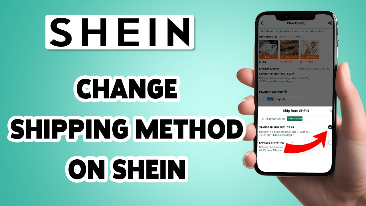 How To Change Shipping Method On Shein 2026 | Shein Account Delivery Option Change Guide | Shein App