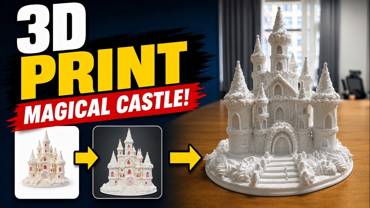 Image to 3D: Turn One Picture Into a Real 3D Print