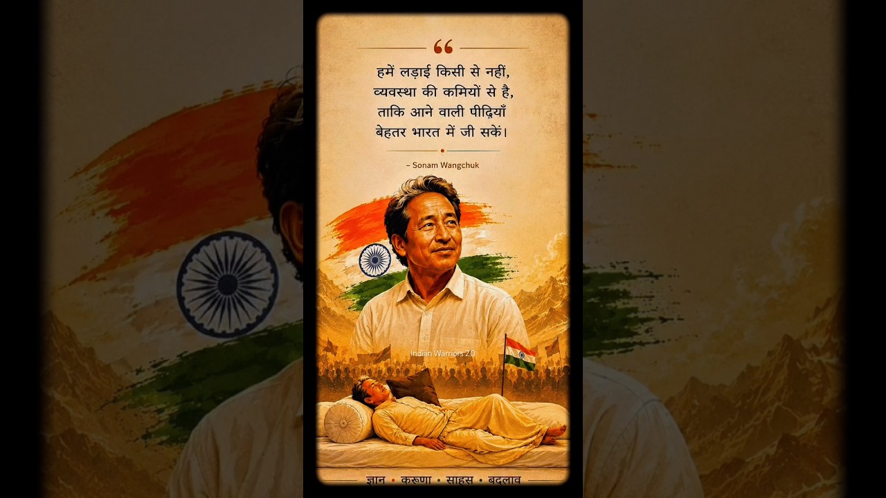We support Sonam Wangchuk | #sonamwangchuk #jantarmantar #hungerstrike #dharmendrapradhan