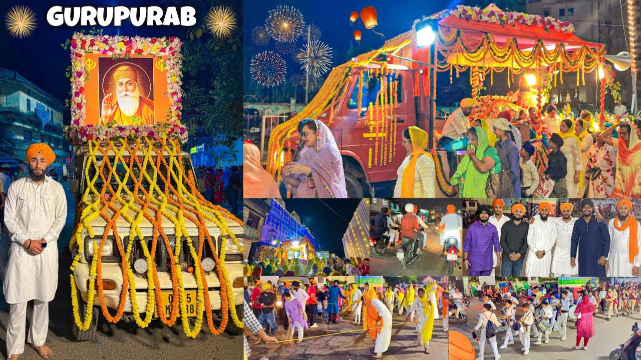 GURUPURAB CELEBRATION 💐| #sambalpurnagarkirtan2025 🤩 | #odisha | #gurunanakjayanti raily! #bullete