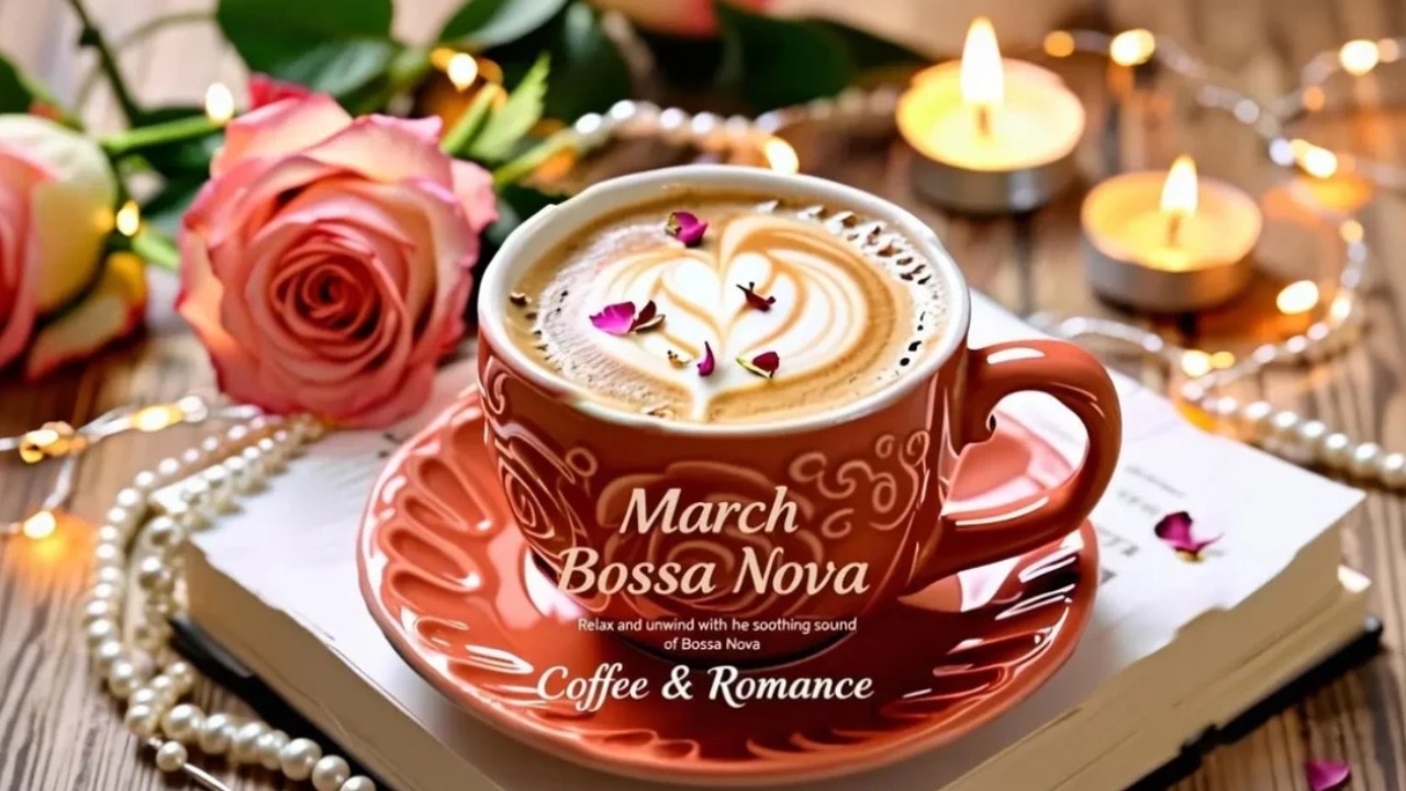 Cozy March Bossa Nova Jazz ☕🌸 Spring Morning Café Vibes for Relaxation & Stress Relief