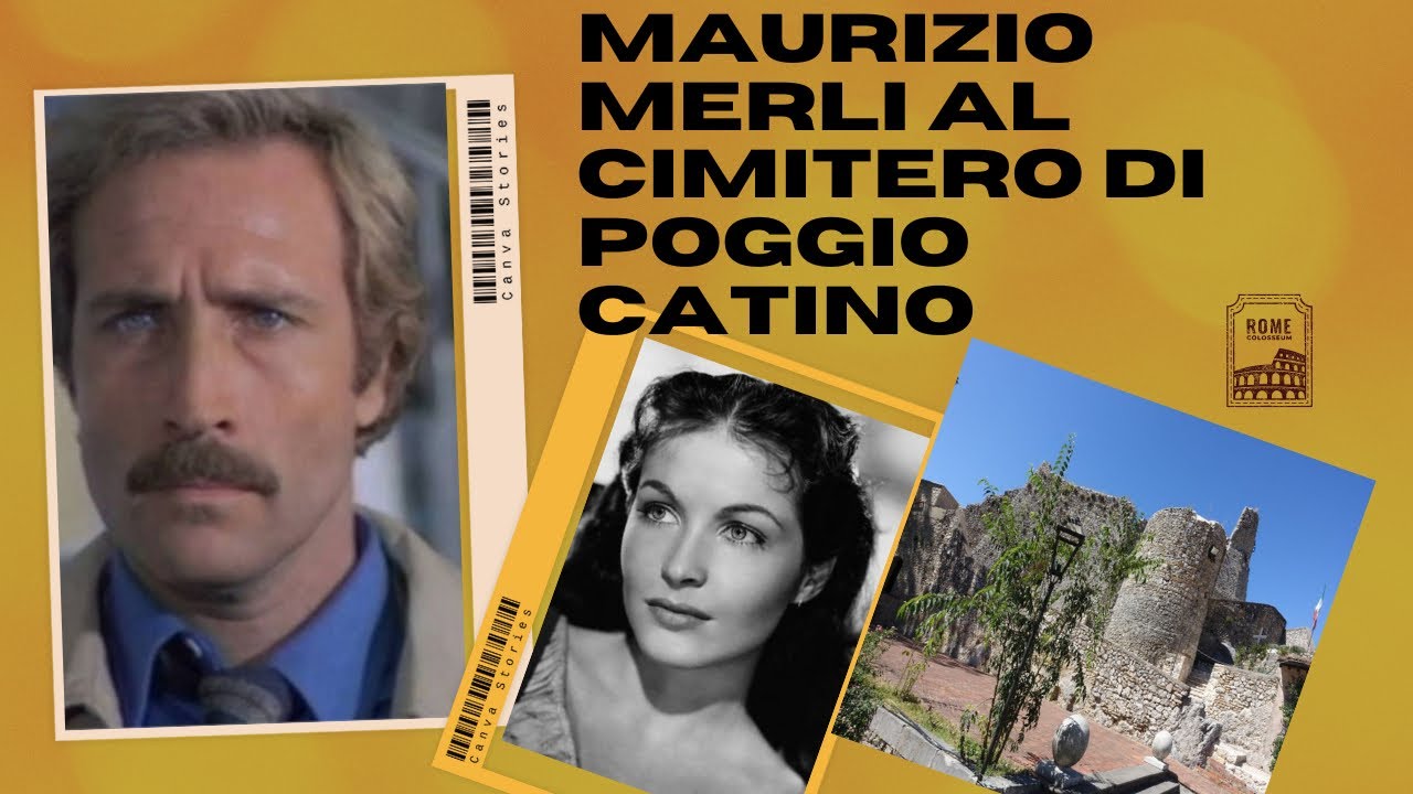 Maurizio MERLI al Cimitero di POGGIO CATINO #mauriziomerli #cinema #poggiocatino