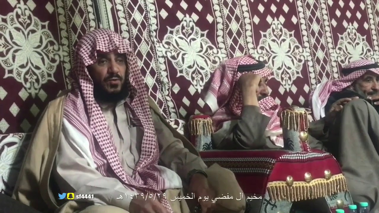 الراوي والشاعر/راضي بن مسامح العنزي في ضيافة أبناء مفضي بن خليف القصيري ((الجزء الاول))