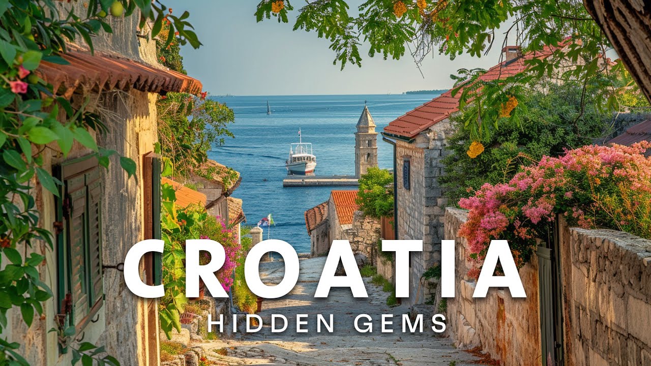 Croatia's Hidden Gems | The Most Peaceful Places in Croatia | 4K Relaxing Travel Video
