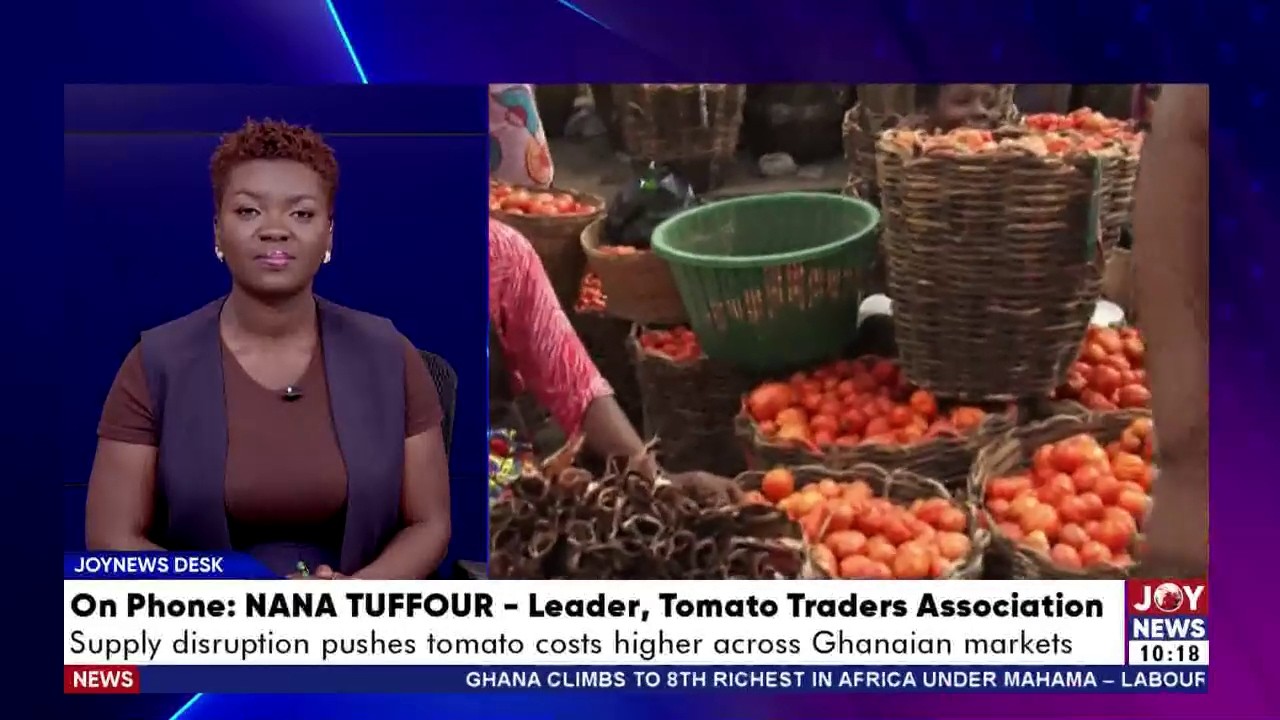 Tomato Price Hikes: Supply disruption pushes tomato costs higher across Ghanaian markets | News Desk
