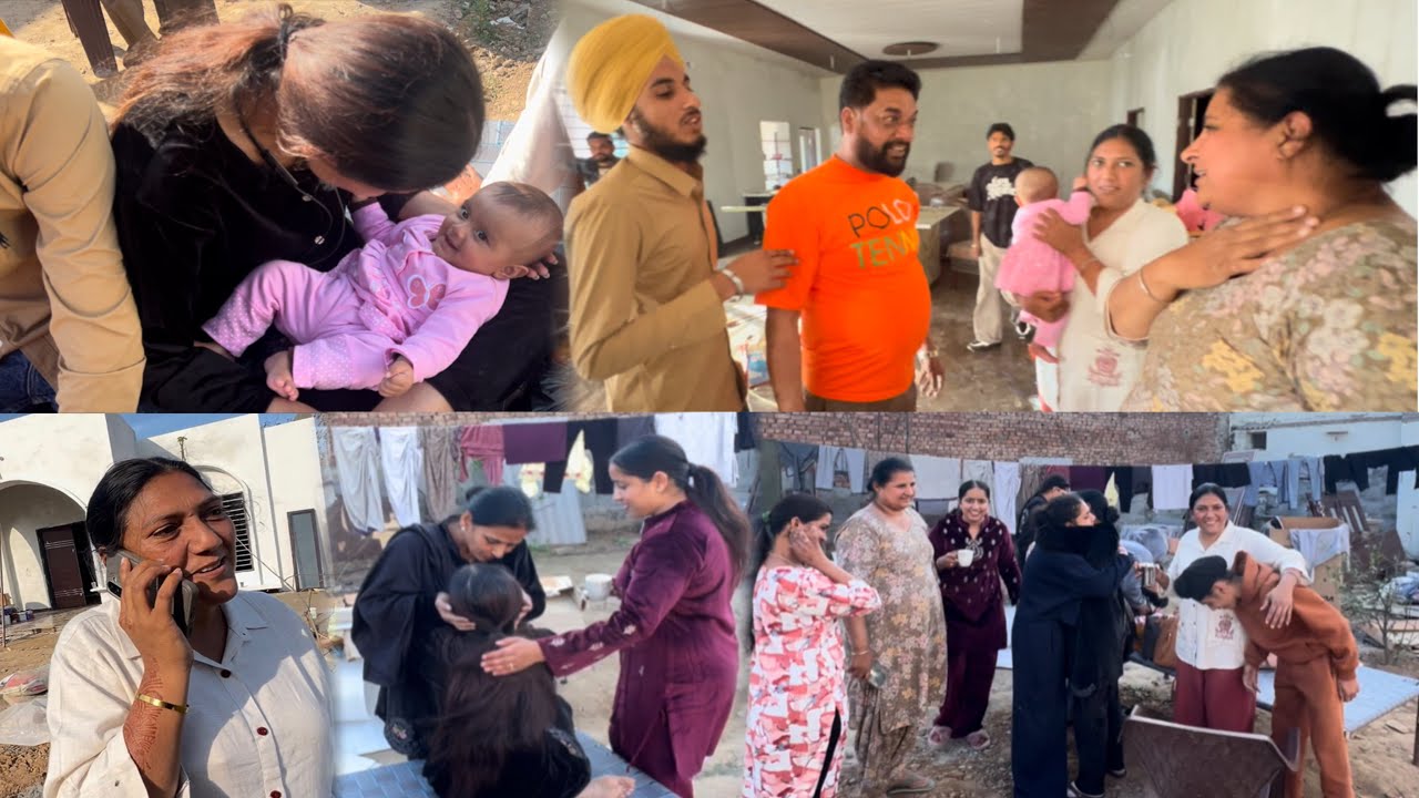 ਇੰਦੌਰ ਤੋ ਭੈਣ ਦੀ ਜਠਾਣੀ ਤੇ ਜਵਾਕਾਂ ਨੇ ਆਕੇ ਦਿੱਤਾ Surprise 