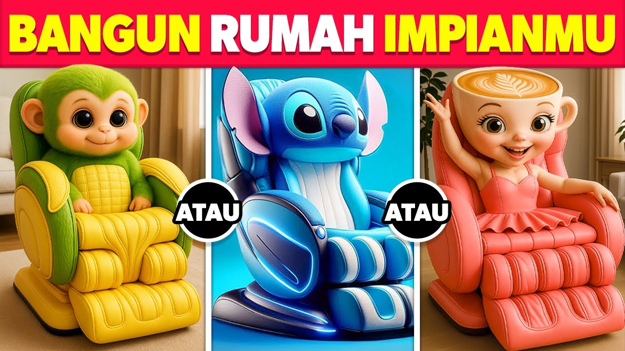 Pilih Mana...? Bangun Rumah Impianmu 🏡😱🐵🍌