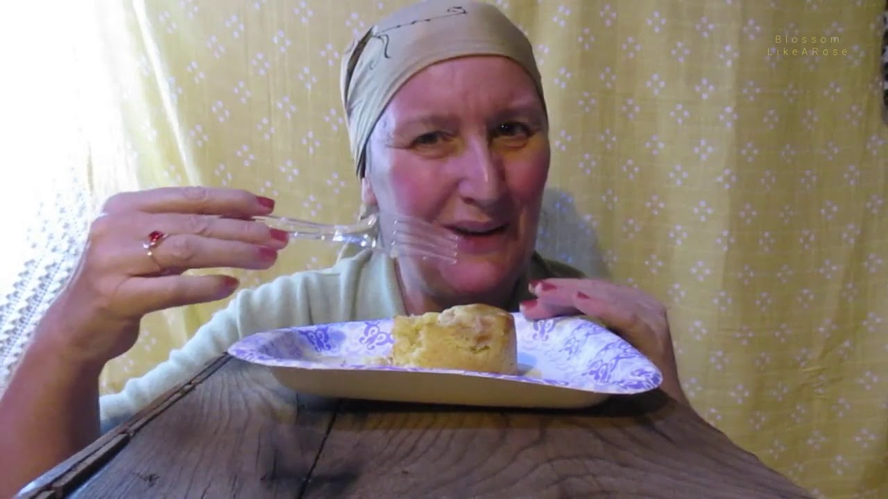 Eating Pear Butter Cake & a Big Hug - soft spoken