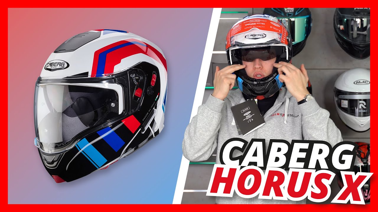 Caberg Horus X [Produktvorstellung & Anprobe] | Helmexpress.com