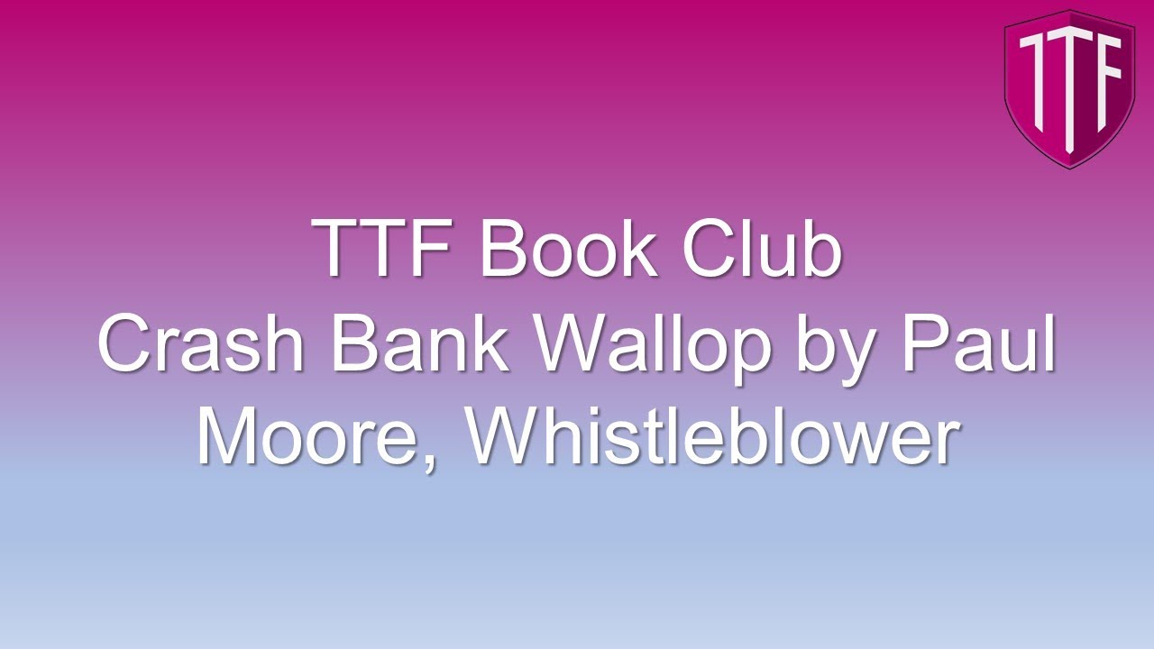 TTF Book Club Crash Bank Wallop
