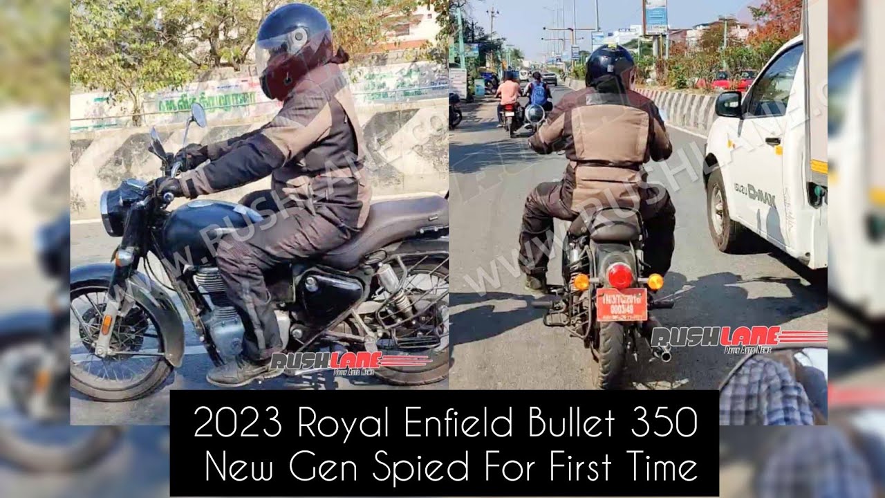 2023 Royal Enfield Bullet 350 New Gen Spied For First Time