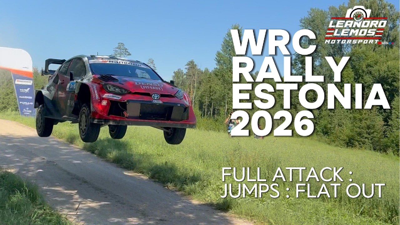 WRC Delfi Rally Estonia 2026 🇪🇪 Crash ; Maximum Attack : Jumps Crazy Speed Flat Out |Full HD 