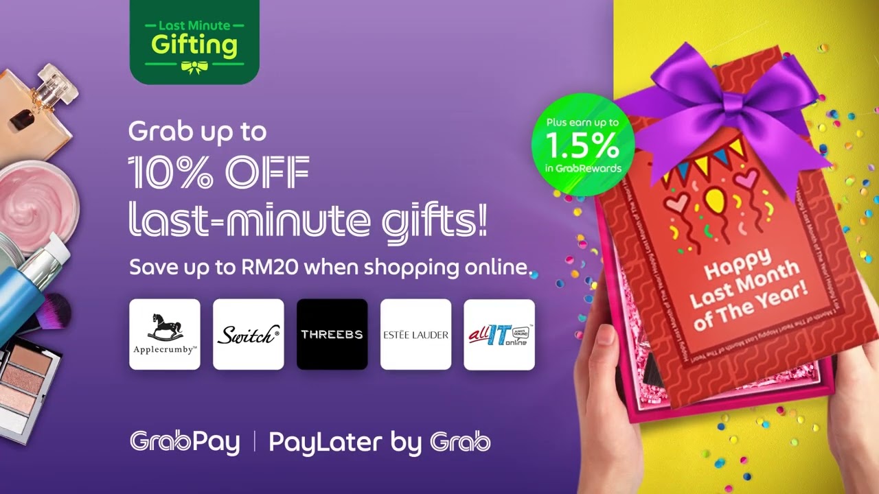 Grab up to 10% OFF last-minute gifts