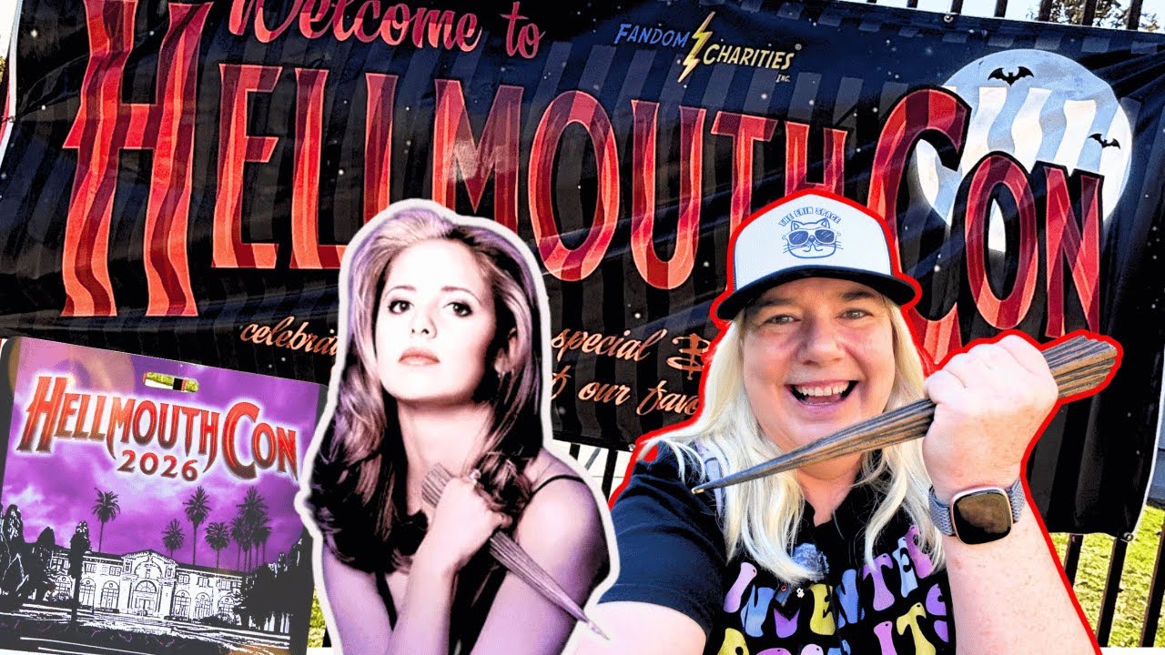Исследуем НАСТОЯЩУЮ школу Саннидейл на Hellmouth Con! 🧛 День мечты фаната Баффи!