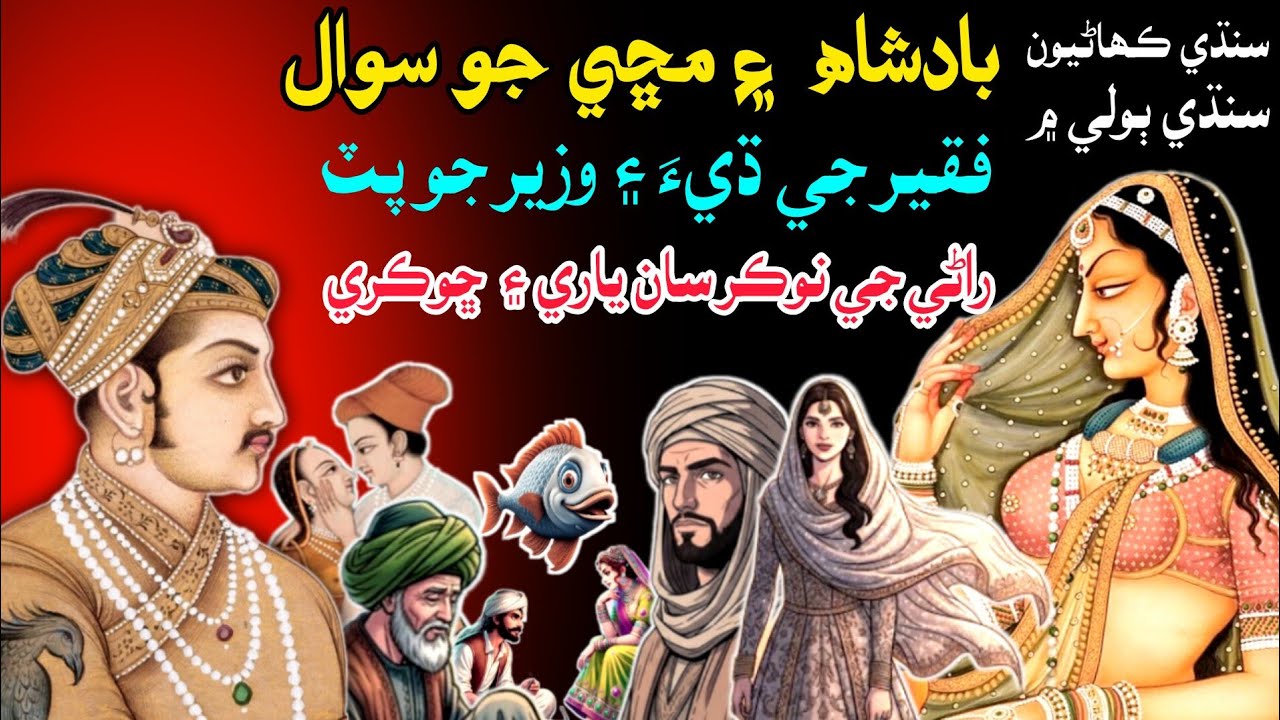 The King and the Fish Question The Poor Man's Daughter and the Minister's Son_Story | Sindhi Kahani 