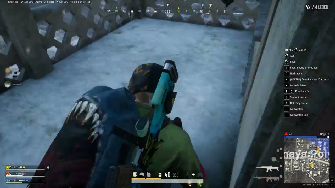 PLAYERUNKNOWN'S BATTLEGROUNDS Tic Tric und Trac auf der Suche nach den Chicken