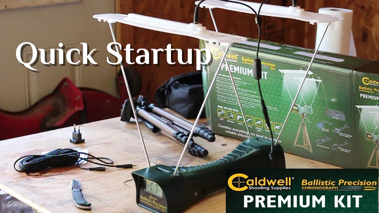 Caldwell Ballistic Precision Chronograph Premium Kit: Quick Startup
