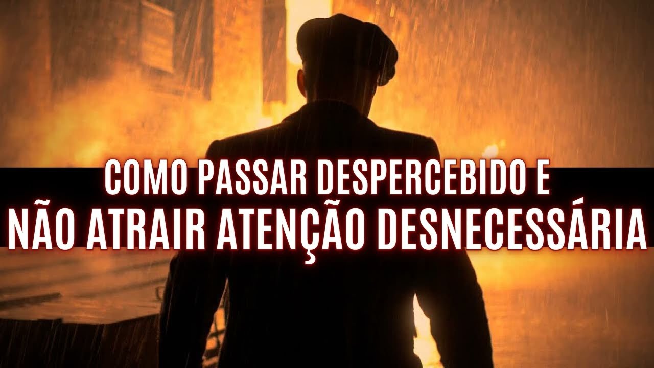 O PODER de N&Atilde;O SER NOTADO | Como Passar DESPERCEBIDO e USAR ISSO ao SEU FAVOR