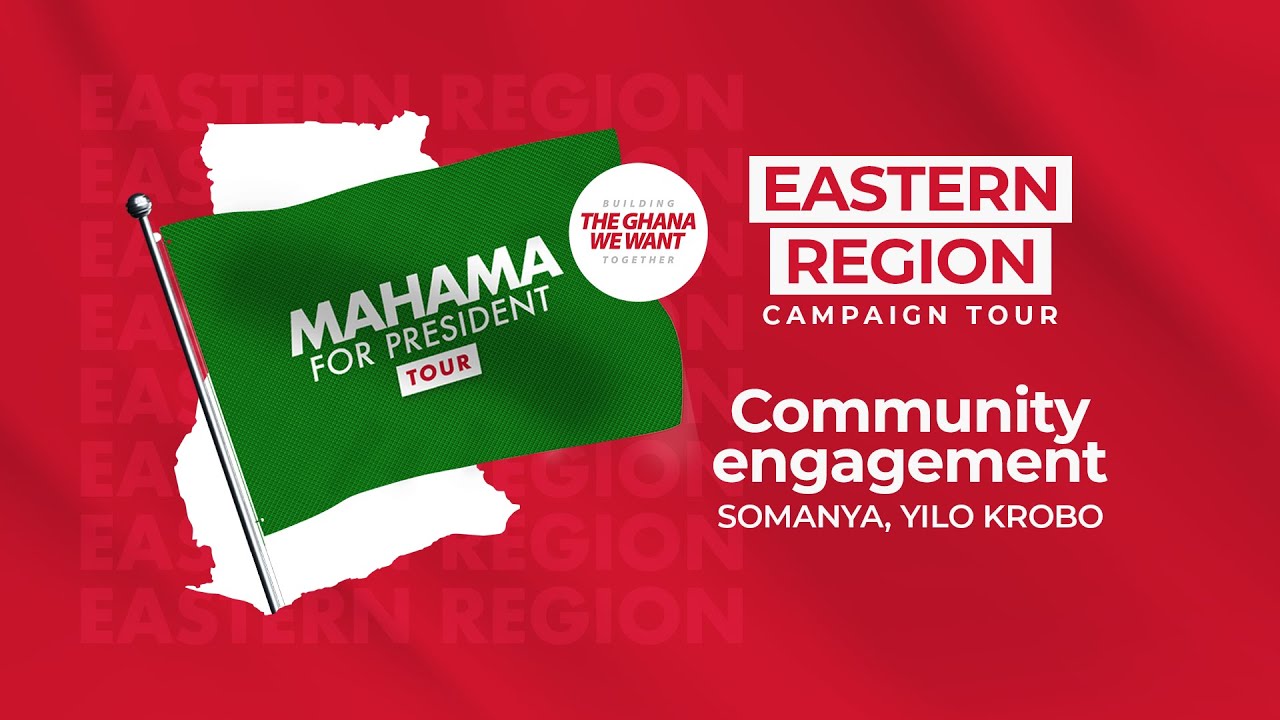 WATCH LIVE | Somanya community engagement with John Mahama | #Mahama4change2024 | WoezorTV