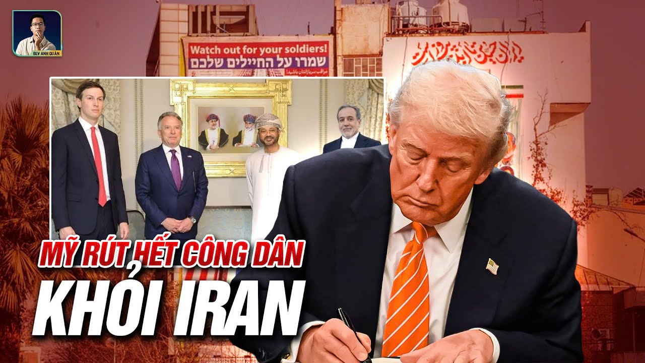 ĐÀM PHÁN MỸ IRAN CÓ KẾT QUẢ TỆ: IRAN VẪN SẼ TIẾP TỤC LÀM GIÀU URANIUM, MỸ PHẢI NGHĨ ĐẾN VŨ LỰC