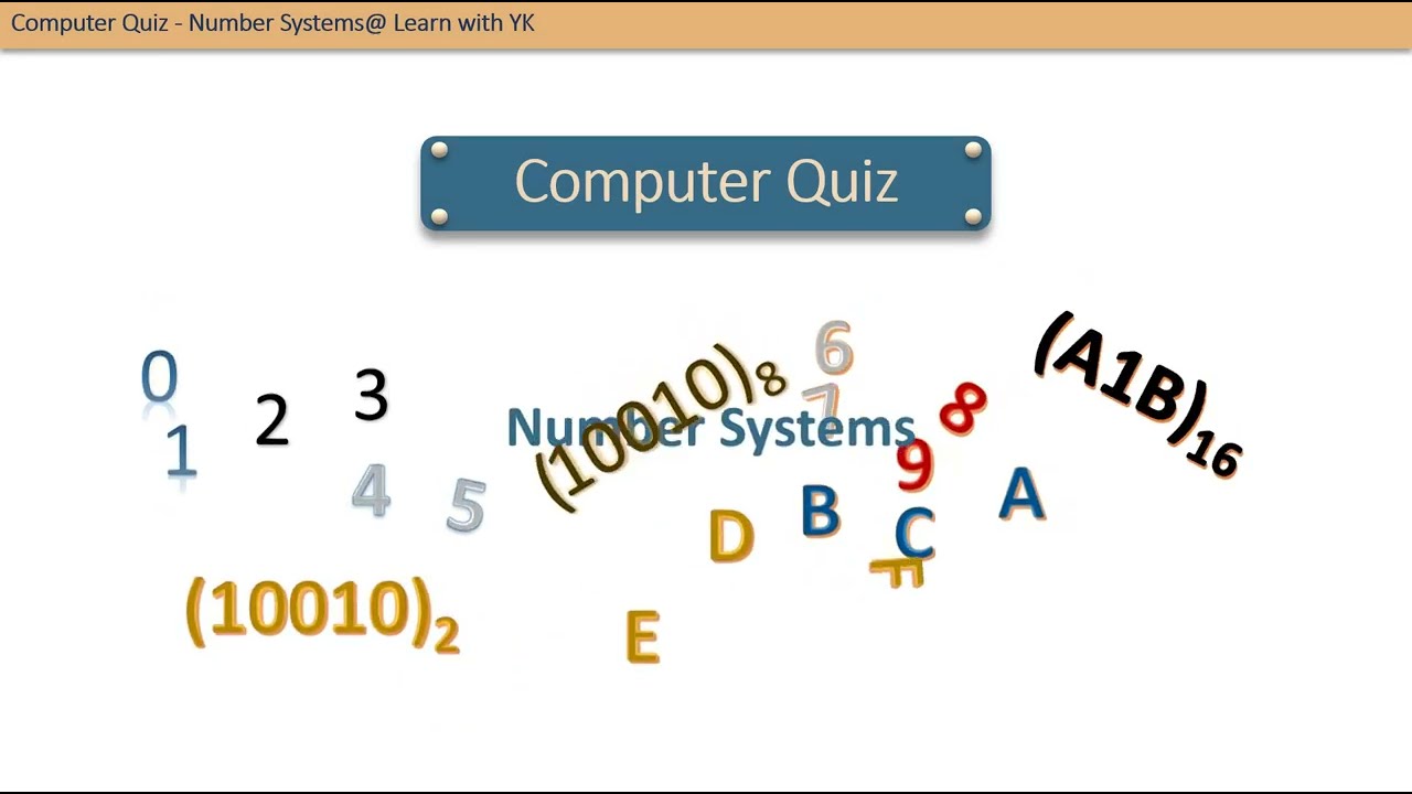 Computer Quiz - Number Systems.