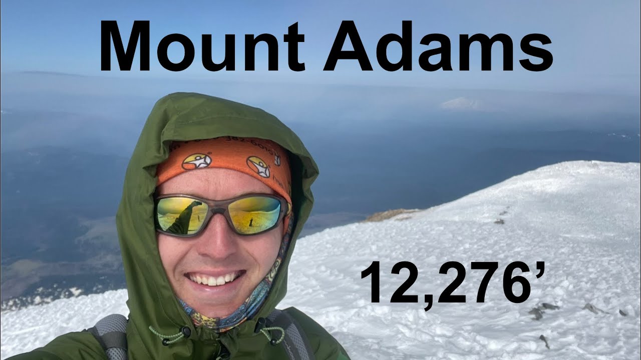 I summited a snow-covered volcano in Washington