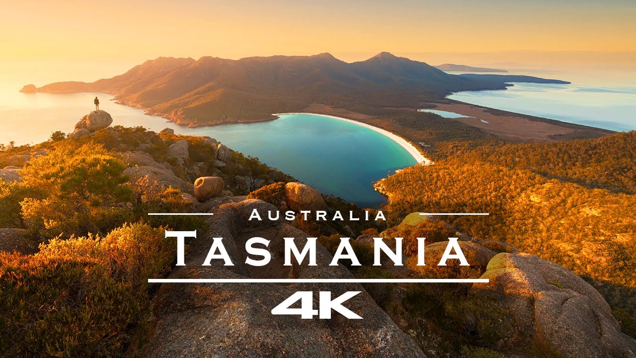 Tasmania, Australia 🇦🇺 - by drone [4K]