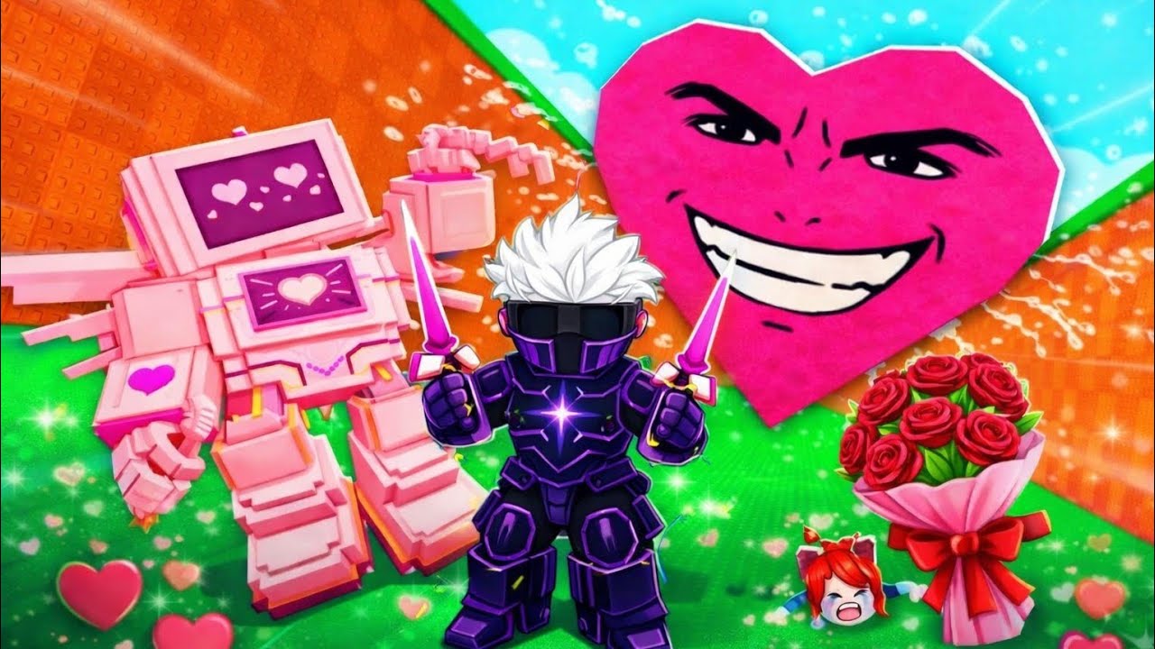 The new valentine event in escape tsunami for brainrots admin abuse!!     