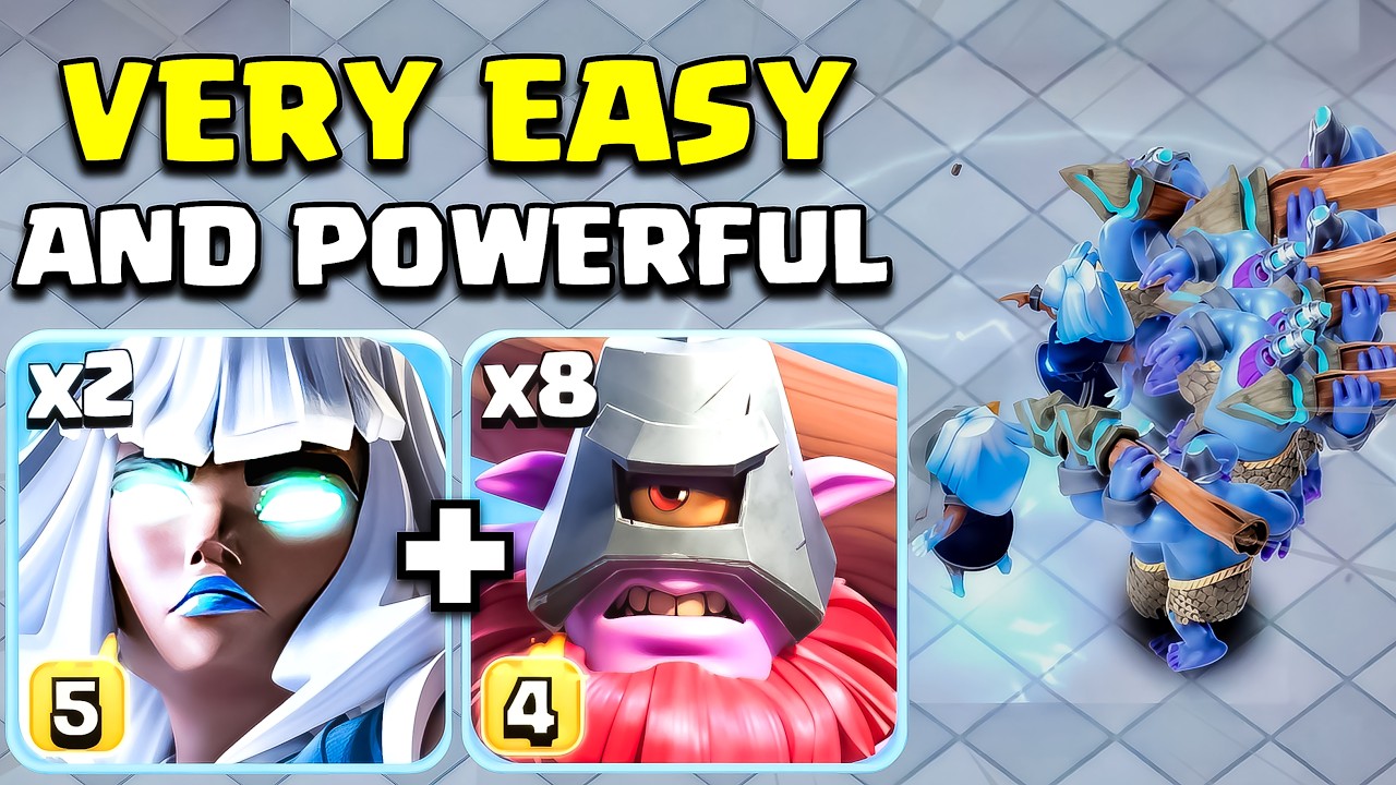 Very Easy Strategy | CRAZY STRONG Electro Titan + Thrower with Heroic Torch Is Best TH18 Coc