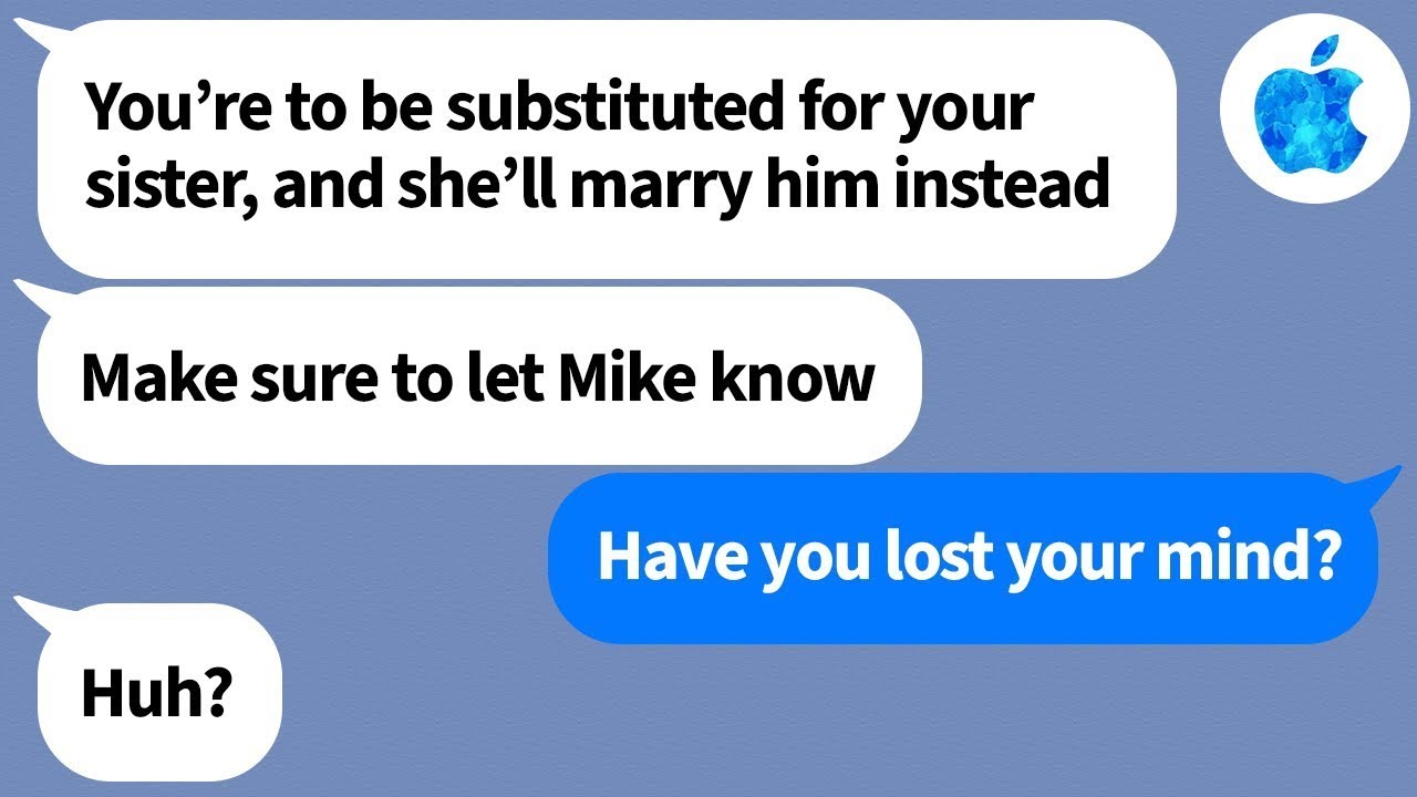【Apple】My mom and sister joined forces to try and steal my husband but crashed the wrong wedding....