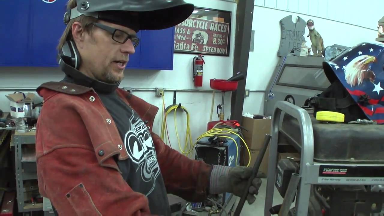 Trick out your portable generator! wheels, handles.