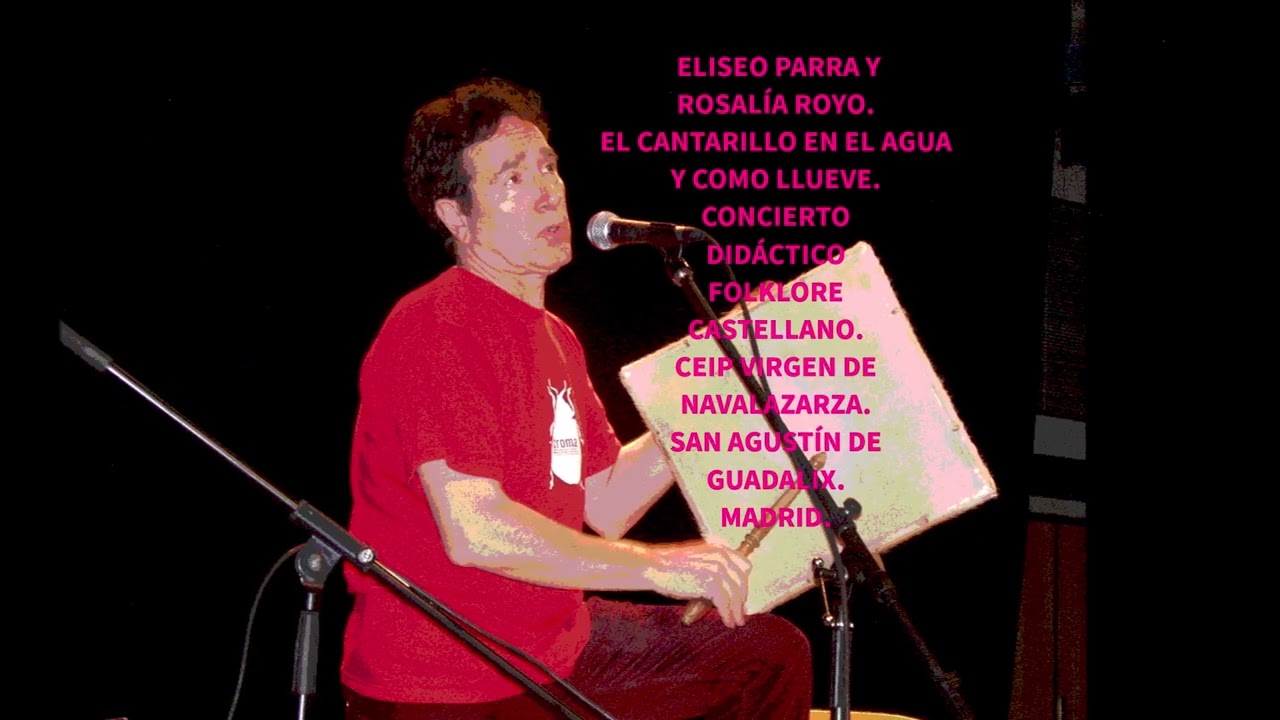 ELISEO Y ROSALÍA  EL CANTARILLO EN EL AGUA Y COMO LLUEVE