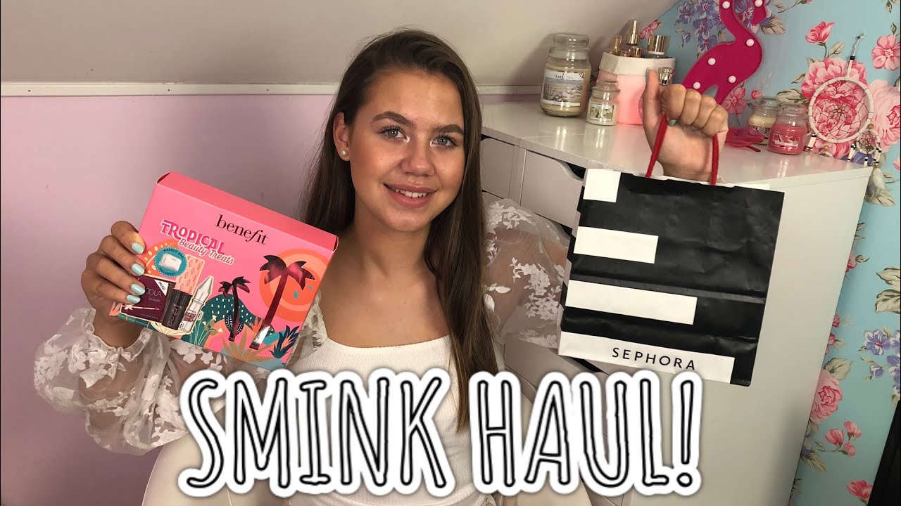 SMINK HAUL! Sephora, Kicks, hm