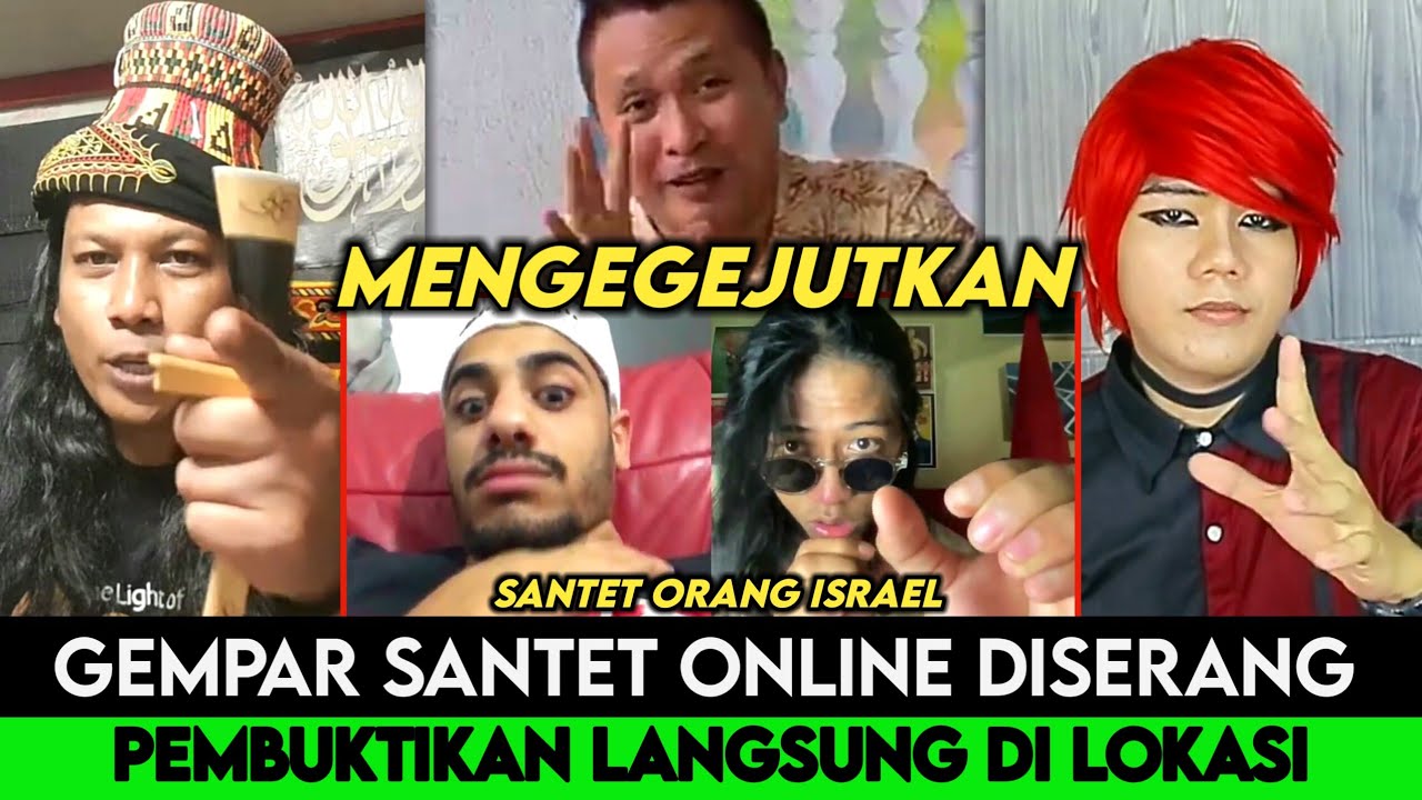 GEMPAR !! SANTET ONLINE FAKDIM & MARCEL SEKONGKOL-TIJ,P.SETO BONGKAR & TANTANG FAKDIM IN THE HOUSE