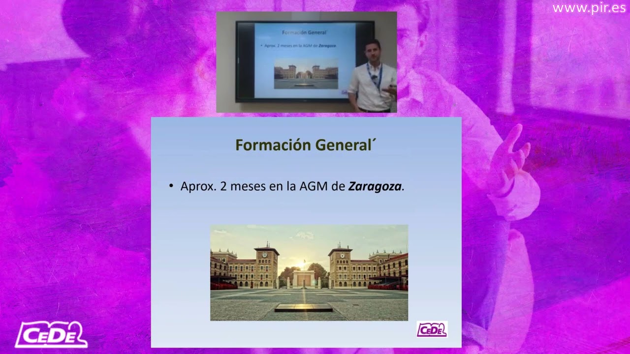 Sesión informativa CeDe Psicología Militar  curso 2024