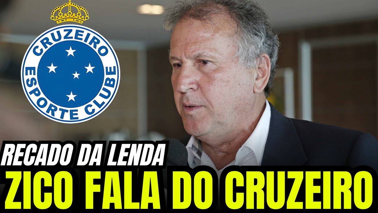 RECADO DE LENDA! ÍDOLO DO FUTEBOL BRASILEIRO MANDA MENSAGEM E ANIMA A NAÇÃO AZUL | CRUZEIRO HOJE