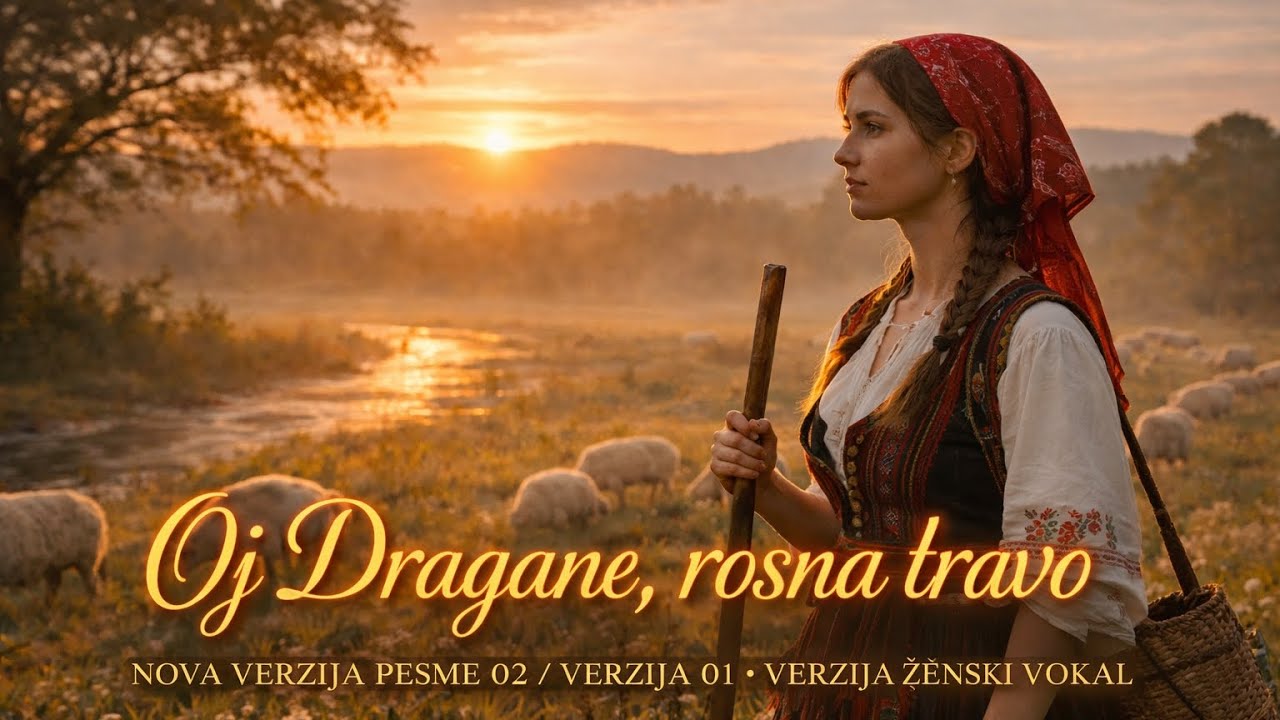 Oj Dragane, rosna travo. nova verzija pesme 02 verzija 01 verzija ženski vokal 