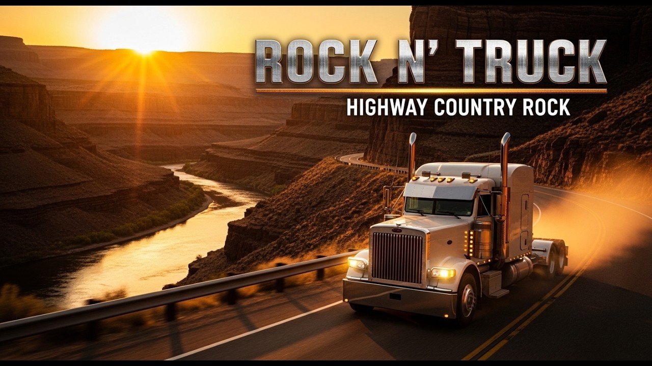 Powerful Truck Country Rock Hits – Road Trip Playlist | Rock N Roll New York #RoadMusic #CountryRock