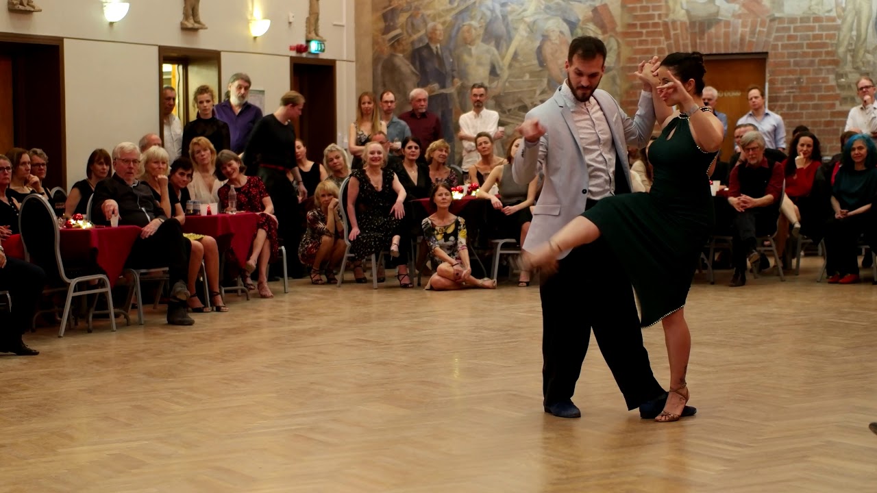 Panos and Rita at Stockholm Tango festival