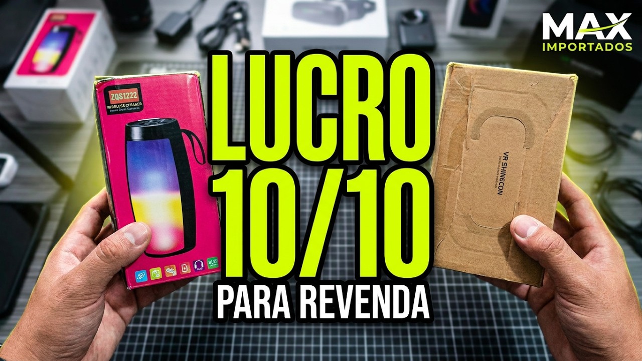 Unboxing: Produtos Baratinhos do AliExpress para Revender e Lucrar