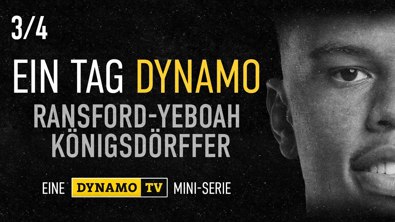 Ein Tag Dynamo | Folge 3 | Ransford-Yeboah Königsdörffer